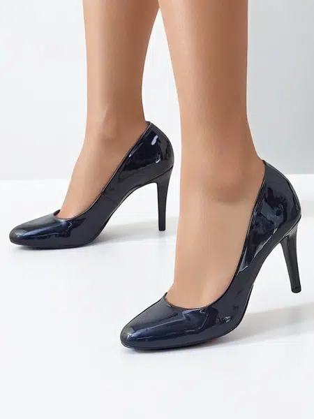 Resti Patent leather women's pumps on a stiletto Enzase