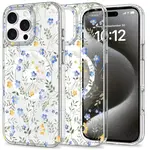 Tech-Protect Magmood MagSafe kryt na iPhone 16 Pro, spring flowers