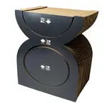 EBI D&D I LOVE HAPPY CATS FAYE Ihrisko + škrabadlo z kartónu pre mačky 40x30x46,6cm