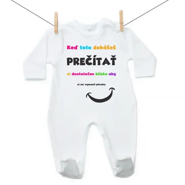 Boodyy Overal Keď toto dokážeš prečítať 62 (2-4 mesiace)