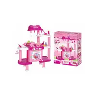 G21 Hračka Detská kuchynka LENA s príslušenstvom ružová II.