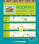 Nástěnný Rodinný kalendář 2026 (s perem)