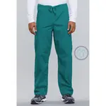 Nohavice so šnurovaním - modrozelená 2XL