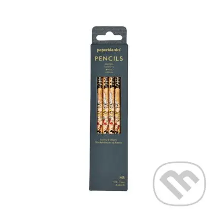 Paperblanks - sada 4 tužiek Asterix & Obelix