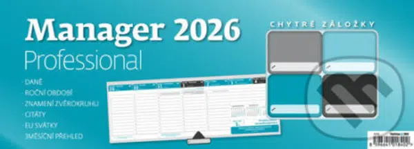 Manager Professional 2026 - stolní kalendář