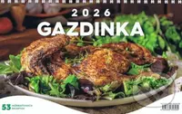 NOTIQUE Stolový kalendár Gazdinka 2026 (53 inšpiratívnych receptov)