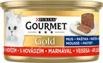 GOURMET GOLD Paštéta 24x85g Hovädzie