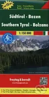 Turisticá mapa Jižní Tyrolsko