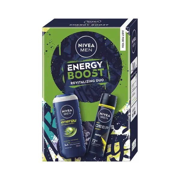 NIVEA MEN darčekové balenie plné energie pre každého športovca