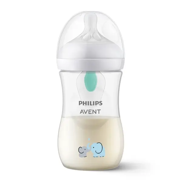 Philips AVENT Fľaša Natural Response s ventilom AirFree 260 ml, 1m+ slon