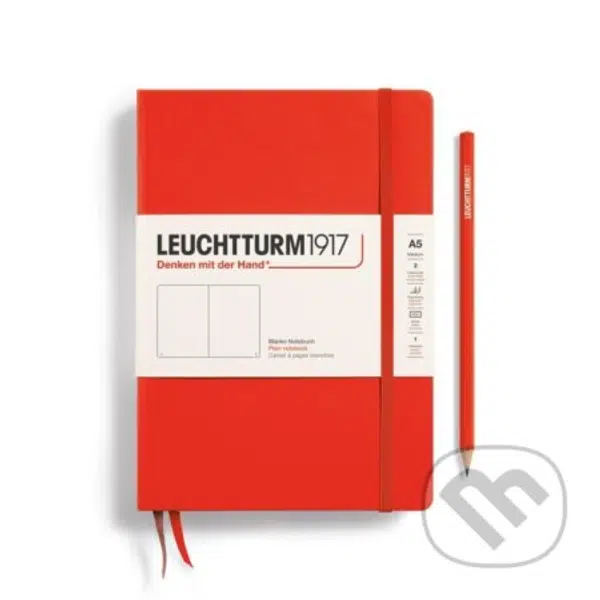 Leuchtturm1917 Zápisník Lobster Medium A5 čistý