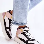 VINCEZA Dámske vysoké športové topánky Multicolor Silje
