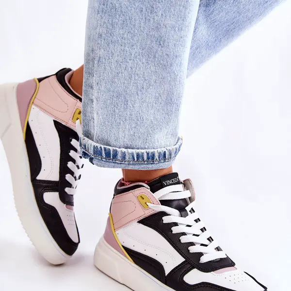 VINCEZA Dámske vysoké športové topánky Multicolor Silje