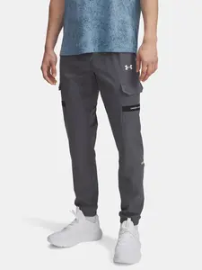 Pánské sportovní kalhoty Under Armour UA Tech Utility Woven Pant-GRY - Pánské