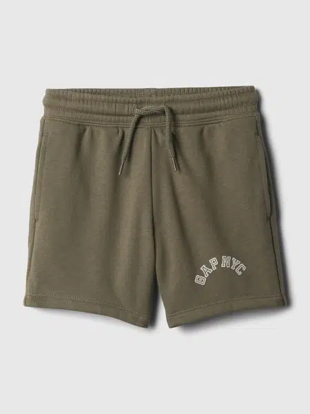Kaki chlapčenské teplákové kraťasy GAP