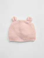 GAP Children's Hat Organic Cotton Brannan Bear Beanie - Girls