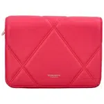 Dámska crossbody kabelka malinovo ružová - DIANA & CO Bleneded