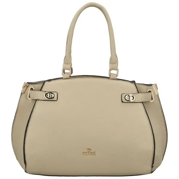 Dámska kabelka do ruky béžová - Coveri Manga