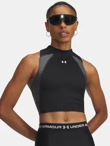 Dámské tílko Under Armour UA HG Rib Tank-BLK - Dámské
