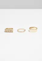 Pray Ring Set - Gold Colors