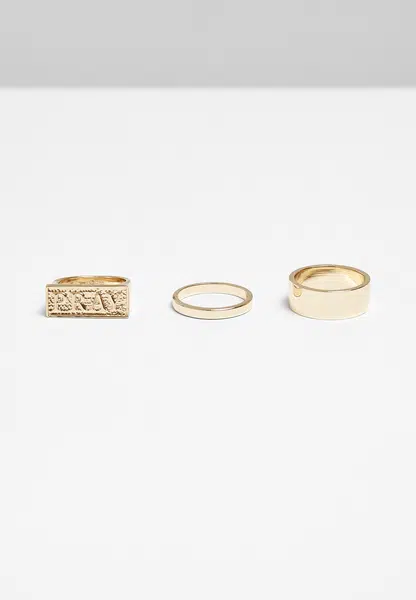 Pray Ring Set - Gold Colors