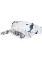 Batik Curved Visor Cap Black/White