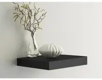 Polica na stenu Shelvy 23,5 cm, čierna%