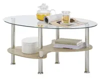 Oválny konferenčný stolík Panty, dub sonoma/artisan%