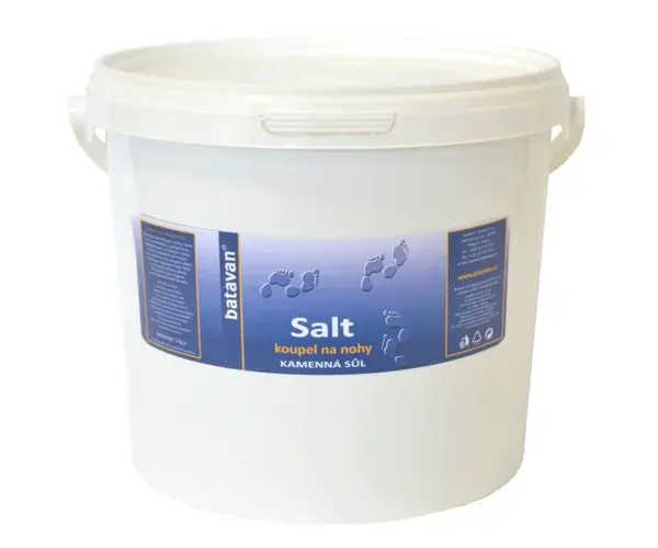 Batavan soľ na nohy kamenná - kabinetné balenie 5 kg + darček zadarmo