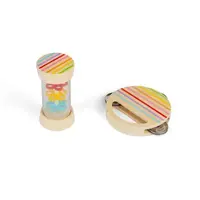 Bigjigs Toys Mini sada dešťová hůlka a tamburína