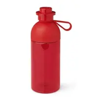 LEGO® láhev transparentní 0,5 L - červená