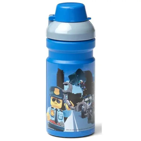 LEGO® City láhev na pití - modrá