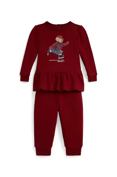 Souprava Polo Ralph Lauren červená barva, 310981193001