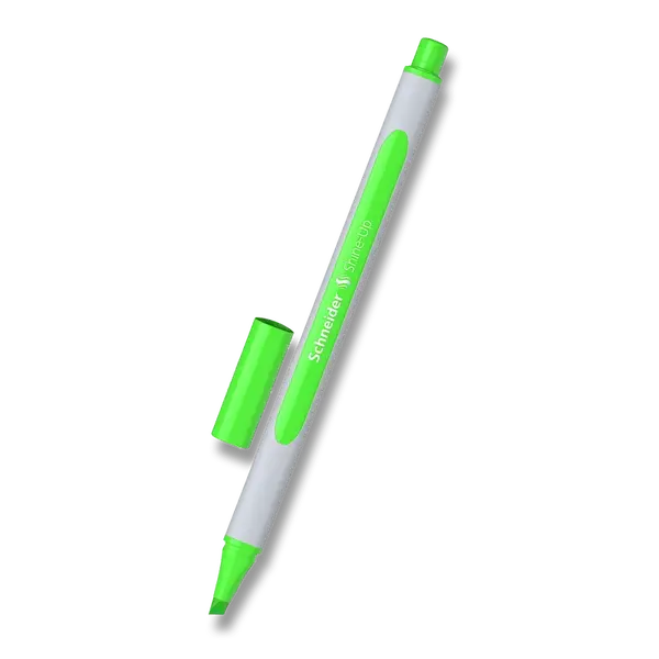 Zvýrazňovač Schneider Shine-Up - zelený