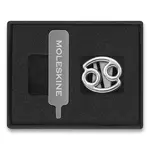 Ozdoba na zápisník Moleskine, symboly zvěrokruhu - Rak (22. 6. - 22. 7.)