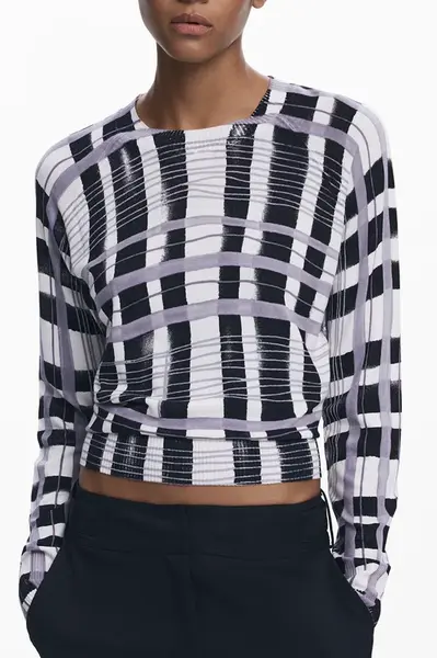 Dámský vzorovaný svetr Desigual