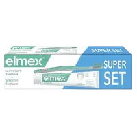 ELMEX Sensitive Zubní pasta a zubní kartáček Ultra Soft 75 ml