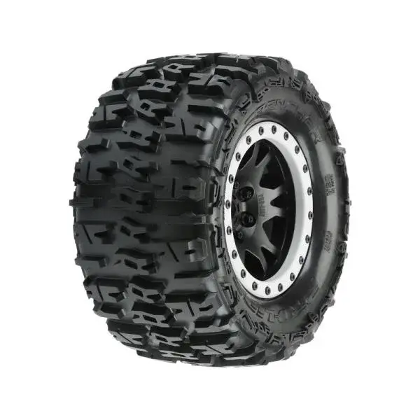 Pro-Line kolo 4.3", pneu Trencher Pro-Loc, disk Impulse H24 černo-šedý (2) (X-Maxx)