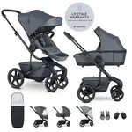 EASYWALKER Set XXL kočárek kombinovaný Harvey5 Premium Mineral Grey s příslušenstvím