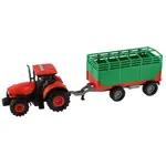 Traktor Zetor s vlekem plast na setrvačník na bat. se světlem se zvukem