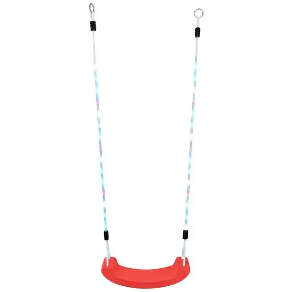 Plastová svítící houpačka červená