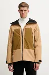 Lyžařská bunda Peak Performance Edge béžová barva, G80496
