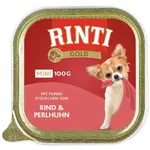 Vanička Rinti Gold Adult Mini hovězí a perlička 100g