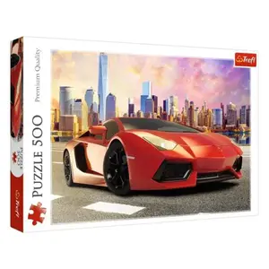 Trefl Puzzle 500 Jízda při západu slunce