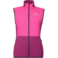 PROGRESS TARJA Dámská hybridní vesta s merinem, růžová, velikost