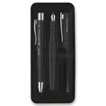 Sada Faber-Castell Poly Ball - plnicí pero a kuličkové pero, černá