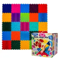 Ortek Masážní ortopedická podložka Puzzle "Mix" 25 prvků