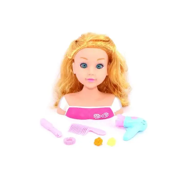 Česací hlava set 22 cm