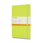 Zápisník Moleskine - měkké desky L, linkovaný, limetka