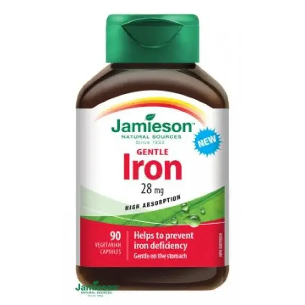 Jamieson Gentle Iron bisglycinát komplex 90 kapslí